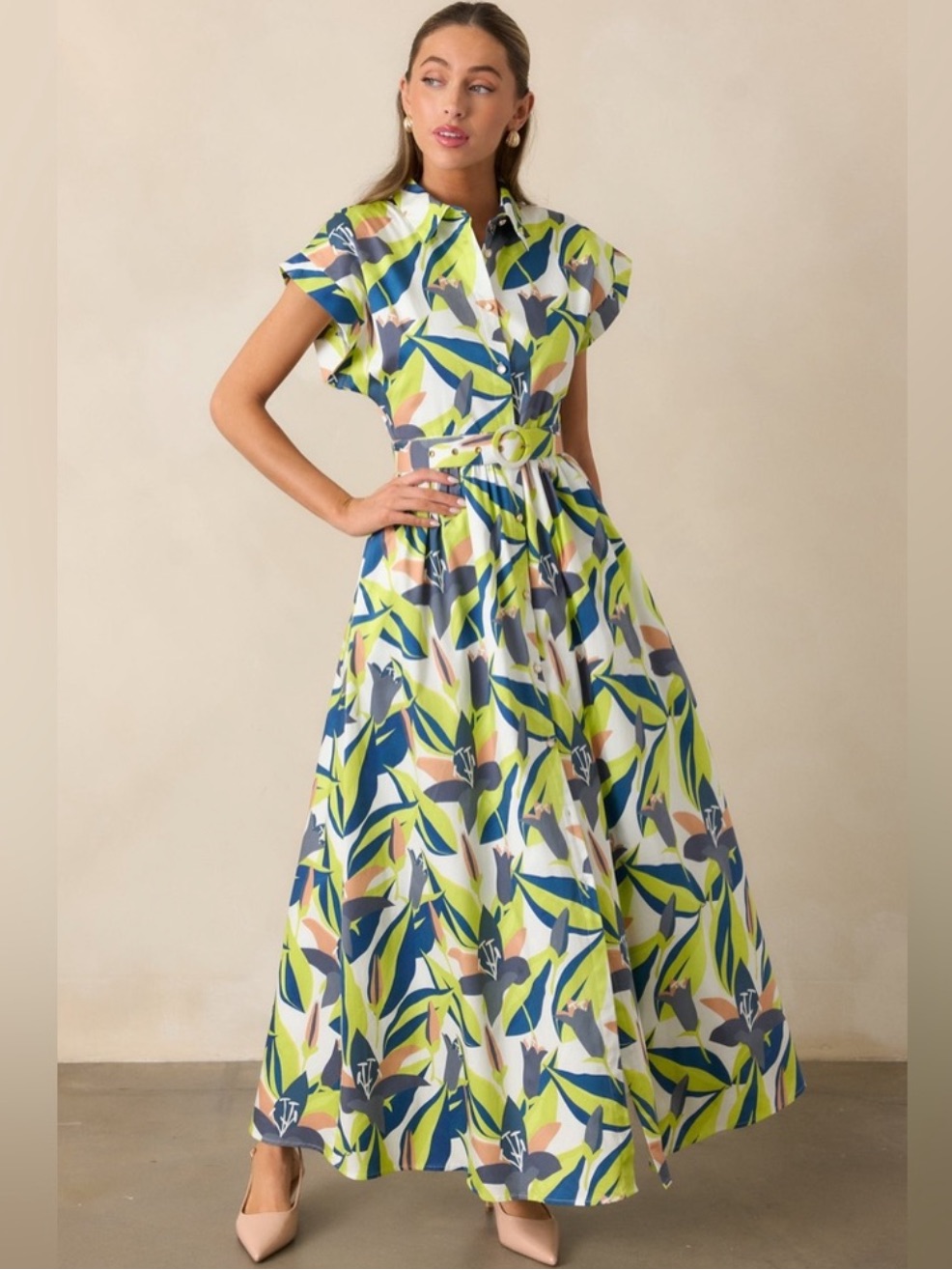 Prosperina Anthropologie Jocelyn Floral Maxi Dress Nwt $232